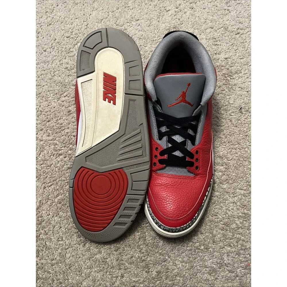 Mens Size 12 Nike Air Jordan 3 Retro SE Mid Unite CK5692-600 Used